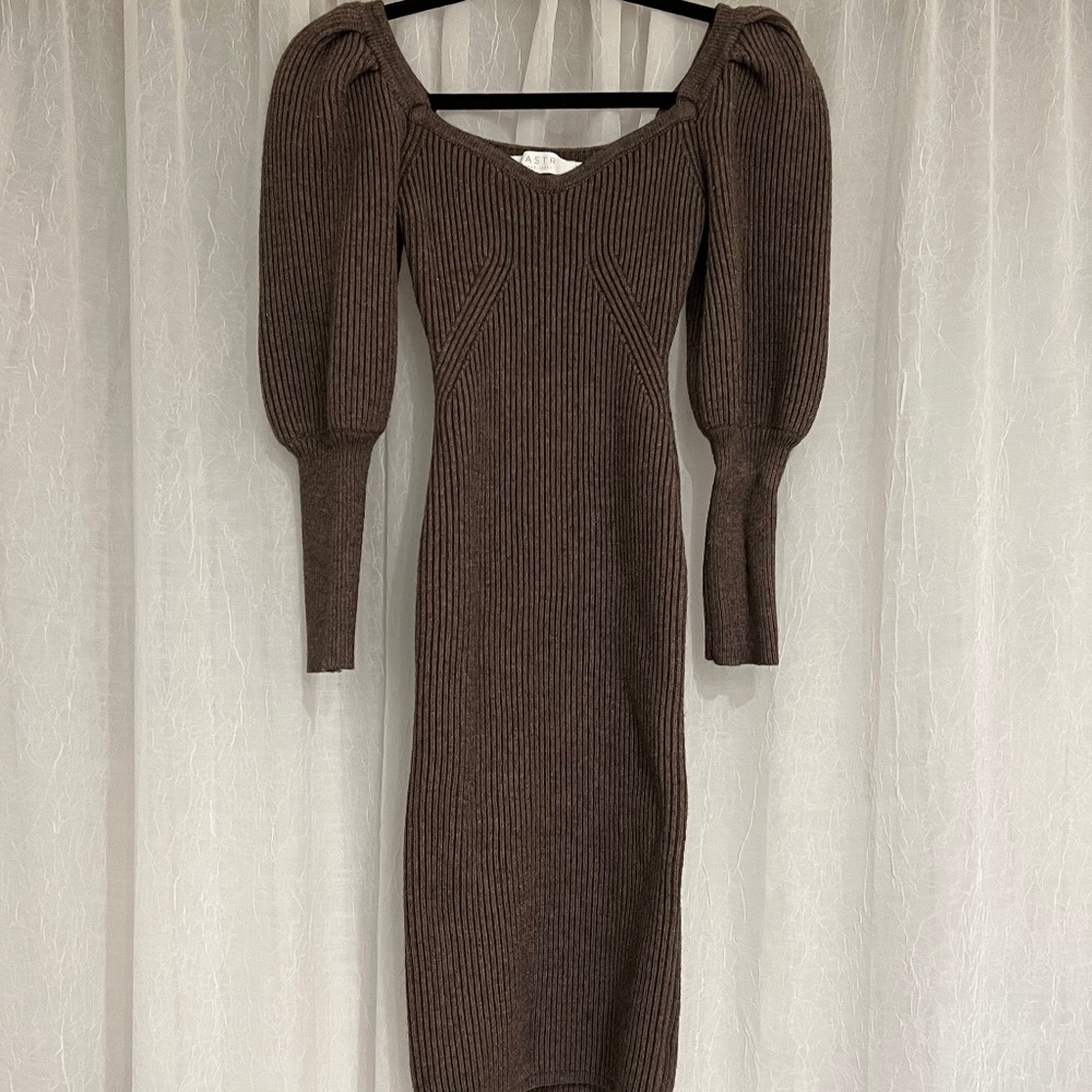 ASTR The Label Jansen Bishop Sleeve  Size XS